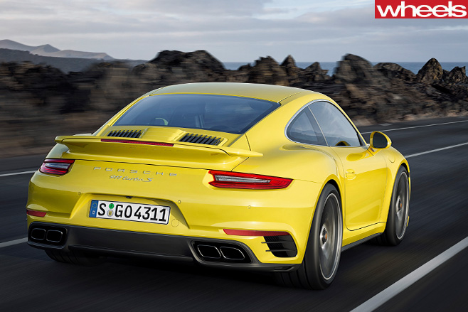 Porsche -911-Turbo -rear -side