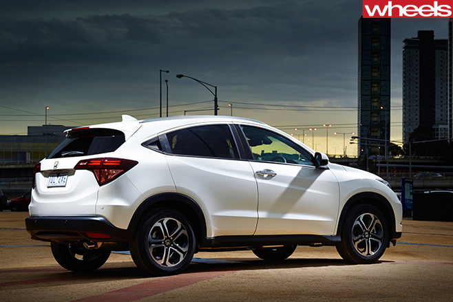 Honda -HRV-rear -side