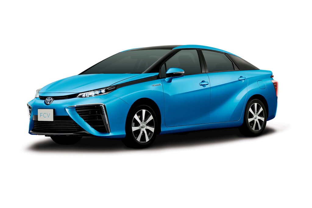 Toyota hydrogen fuel cell car