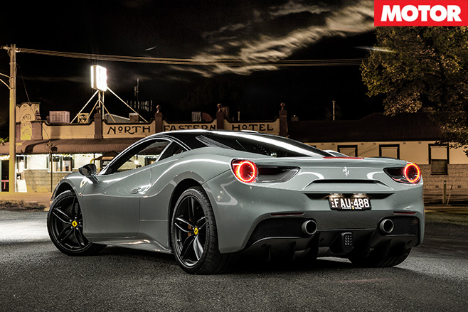 Ferrari 488 GTB rear