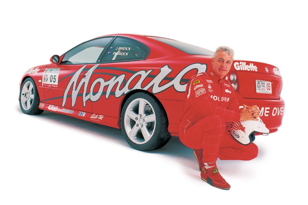 Peter Brock's Monaro at Targa Tasmania