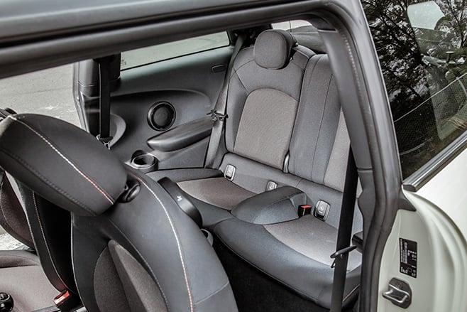 Mini Cooper Rear Seats
