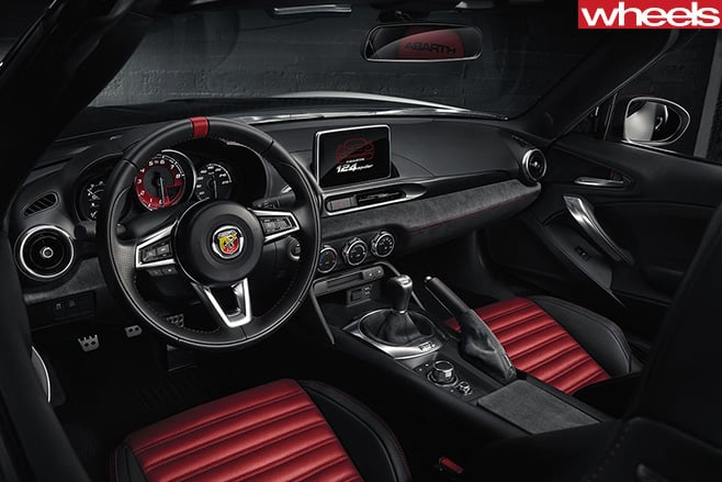 Fiat -Abarth -124-spider -interior