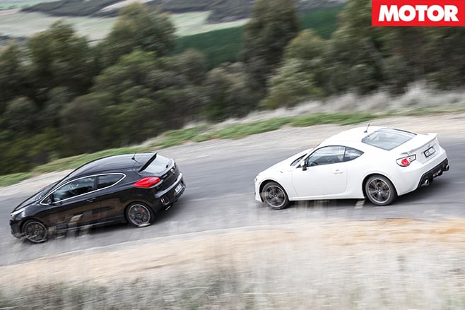 Proceed GT vs 86 GTS driving