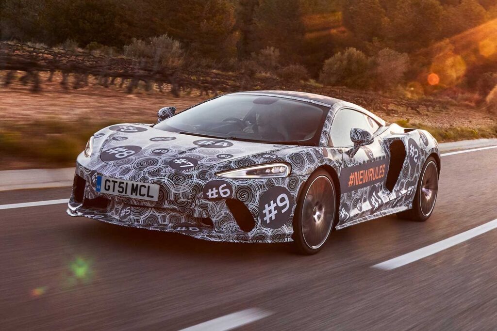 McLaren Grand Tourer shape revealed