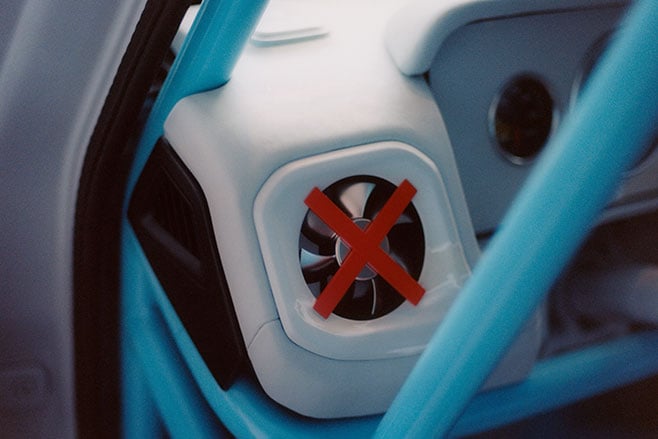 Virgil Abloh Mercedes Project Gelandewagen vent