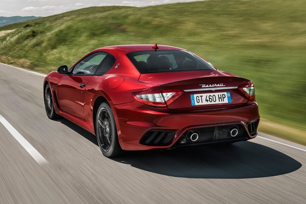 2018 Maserati GranTurismo rear
