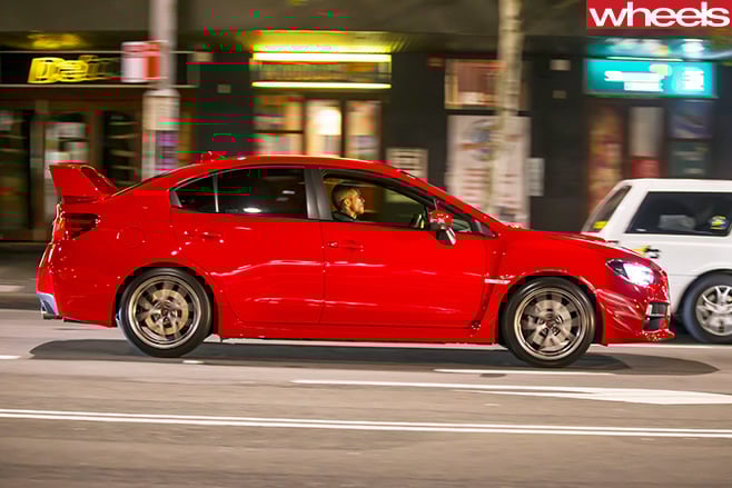 Subaru -WRX-STi -side