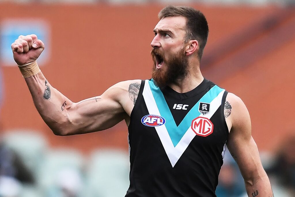 Charlie Dixon port adelaide football club talks cars