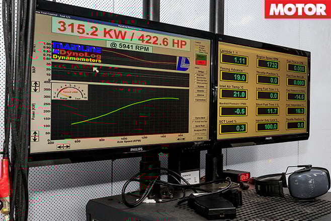 Chrysler 300 SRT dyno results