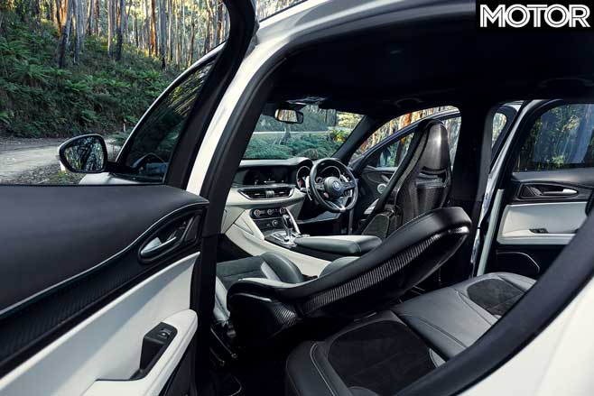 2019 Alfa Romeo Stelvio Q interior cabin