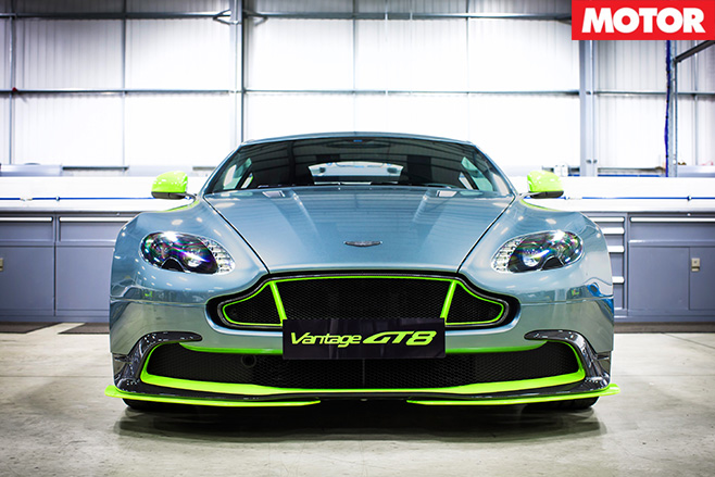 Aston Martin Vantage GT8 front
