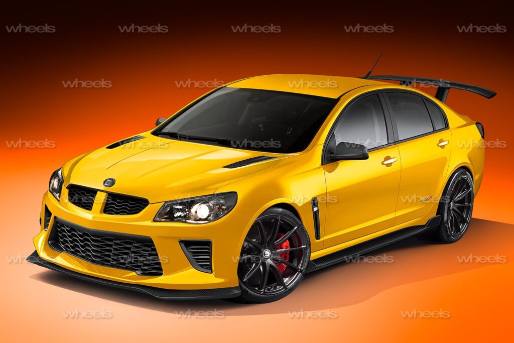 HSV GTS-R artist's impression