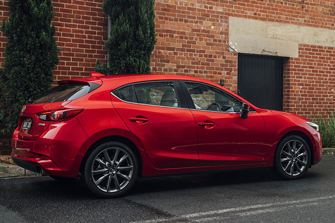 Mazda 3 update rear