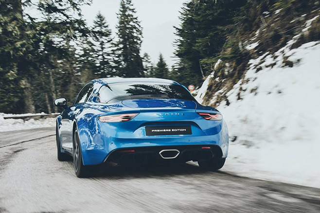 Alpine A110 rear