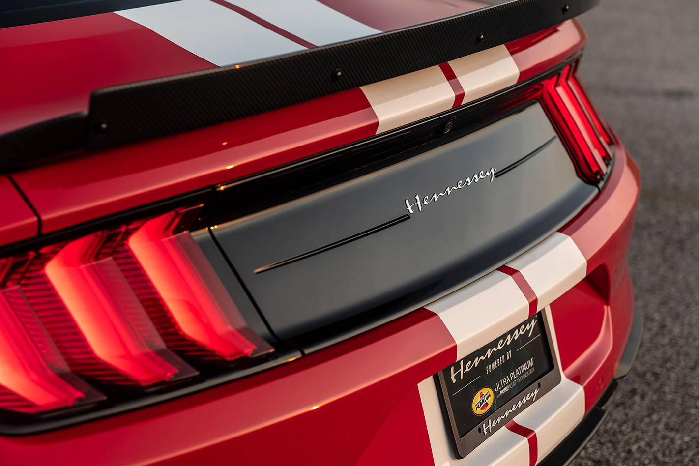 Hennesseys 2018 Heritage Edition Mustang badge