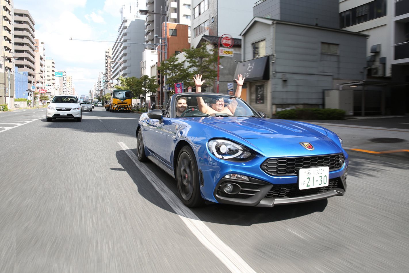 Culture Clash: The Fiat Abarth 124 in Japan