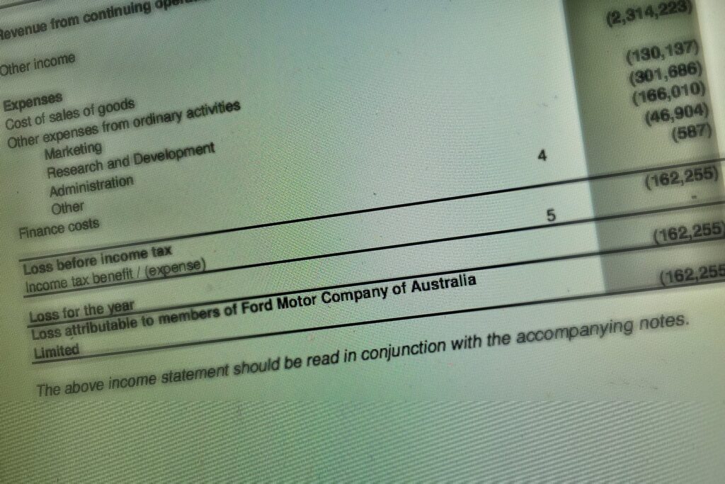 Ford Australia posts $162m loss in 2015