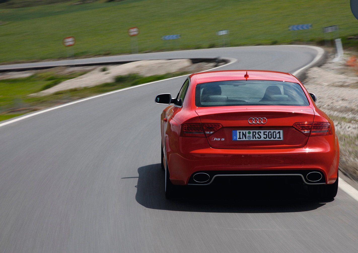 2010 Audi RS5 rear