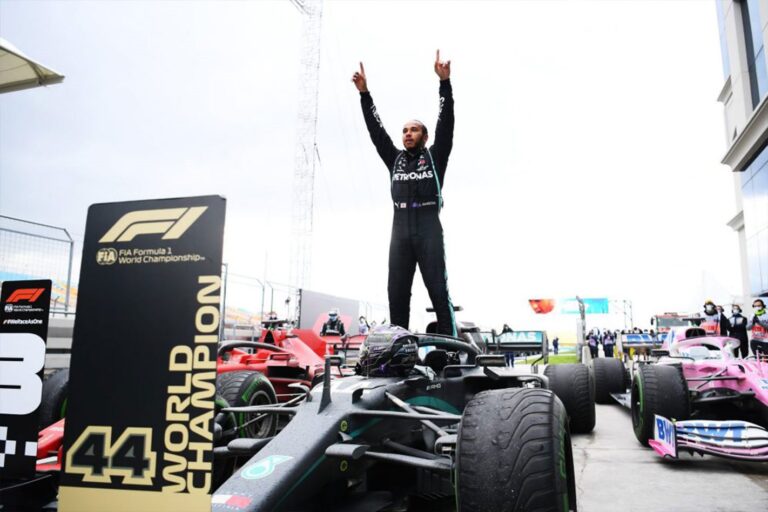 Hamilton seventh title Instanbul