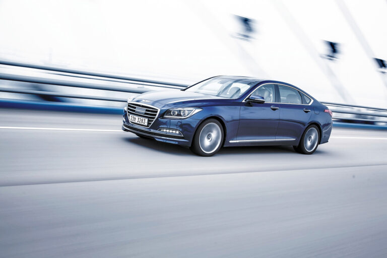 Hyundai Genesis first drive Korea