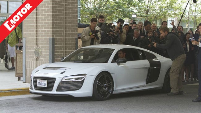 Iron Man 3, Audi R8 e-tron, Motor magazine