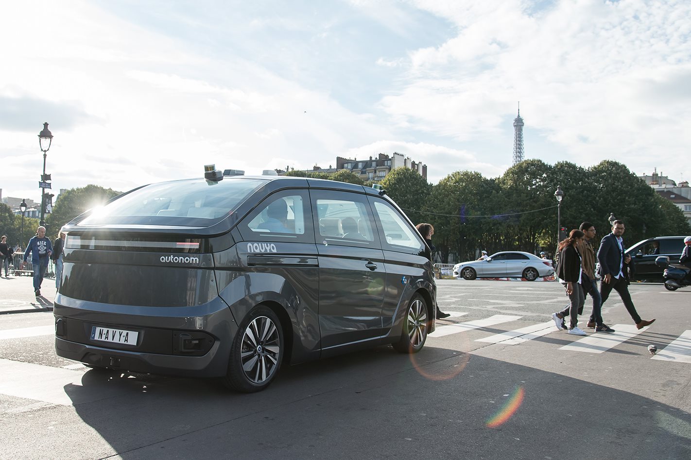 Navya taxi unveiled