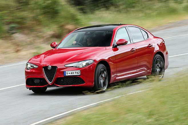 Adaptive dampers and a limited-slip diff are standard.