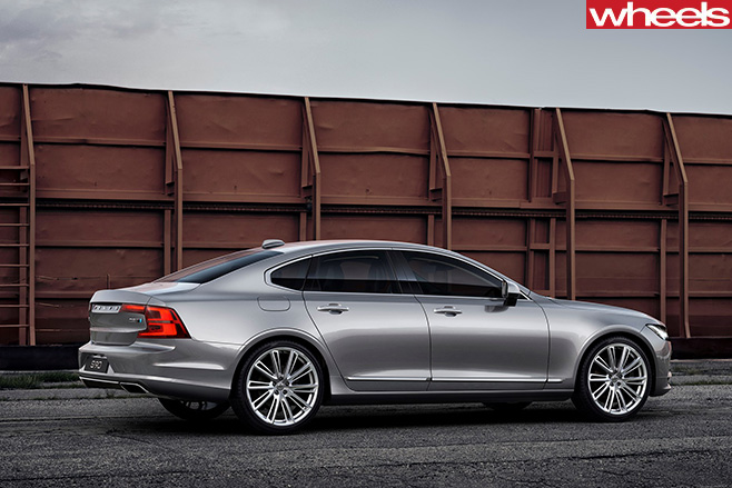 Volvo -S90-side -rear