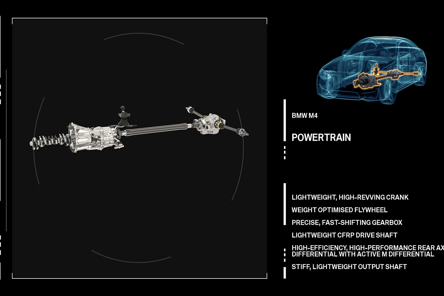 2018 BMW M4 powertrain changes