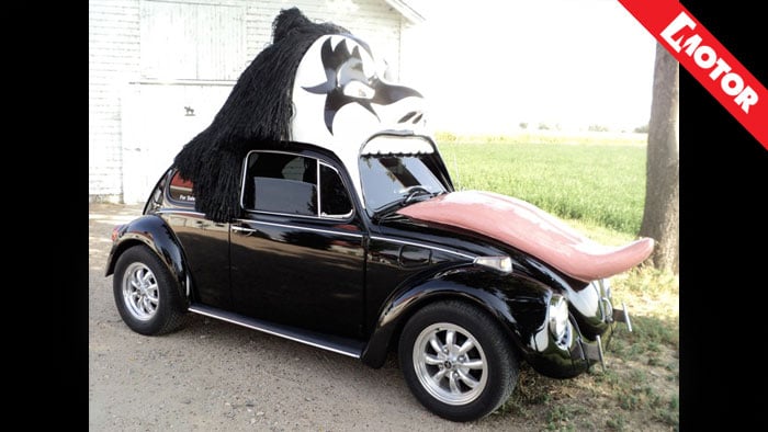 KISS, KISS Bug ebay, Gene Simmons, Motor magazine