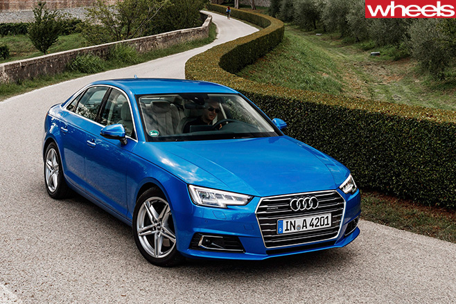 Audi -A4-front -side