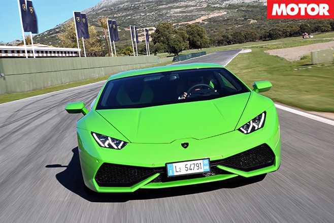 Lamborghini Huracan front 2