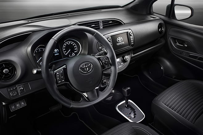 2017 Toyota Yaris interior