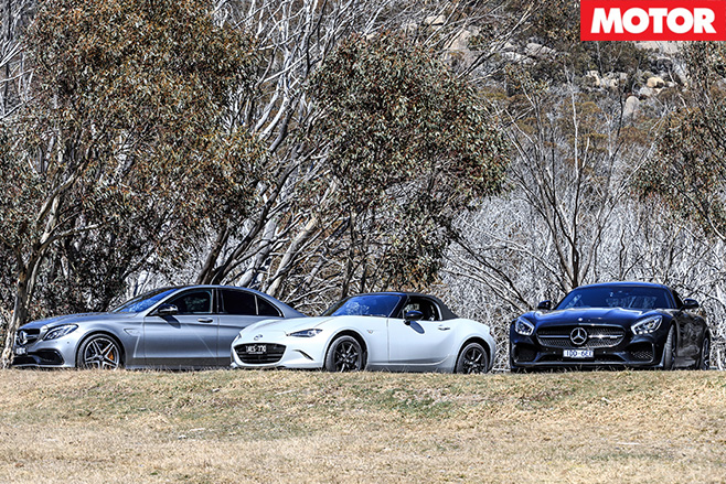 Mazda and the mercs