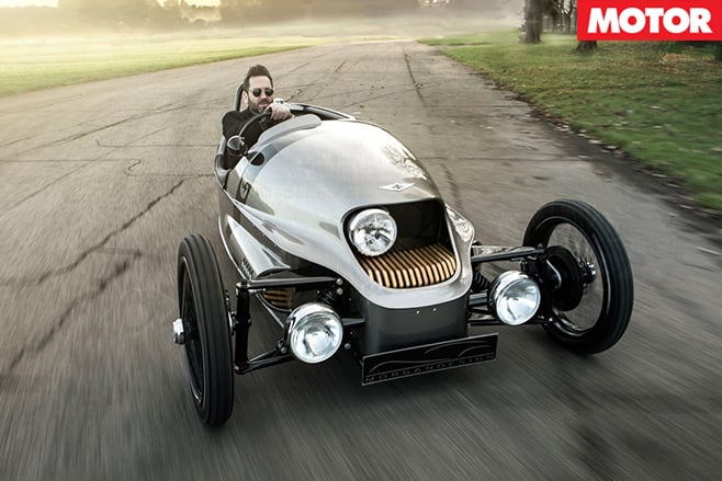 Morgan EV3 driving