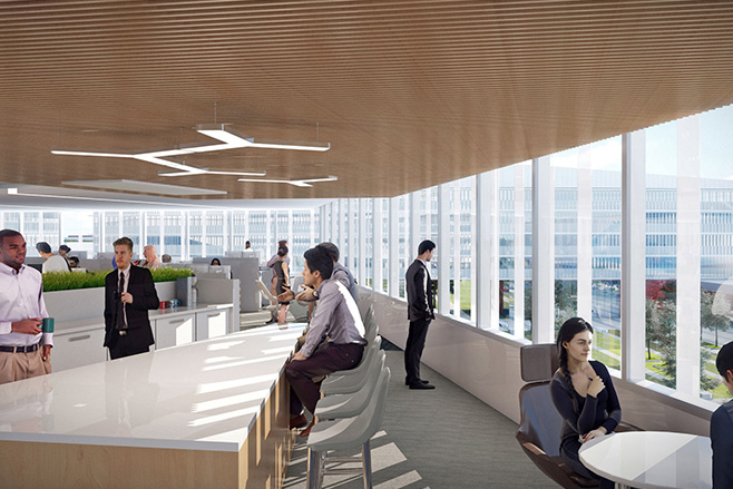 Ford Dearborn Campus office environment