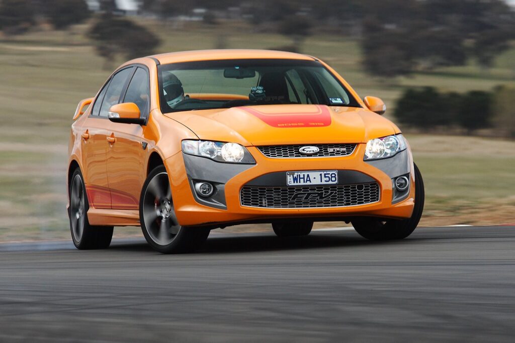 2008 FPV GT P front bonnet