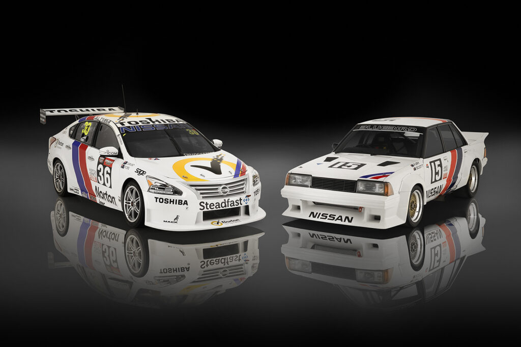 Nissan V8 supercars bathurst 2014 retro livery paint