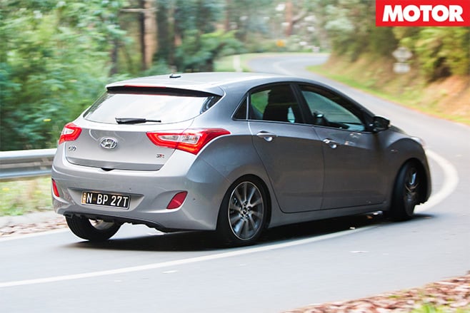 Hyundai i30 turning
