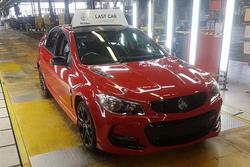 Final Holden Commodore SS V Redline