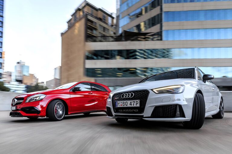 Audi RS3 vs Mercedes-AMG A45