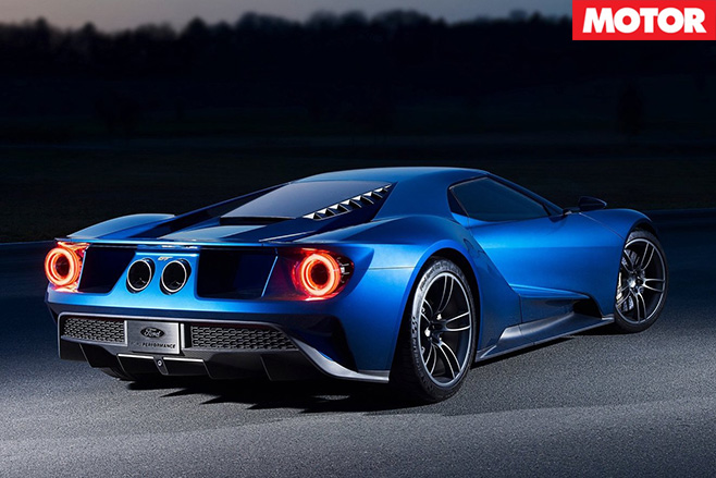 Ford GT rear