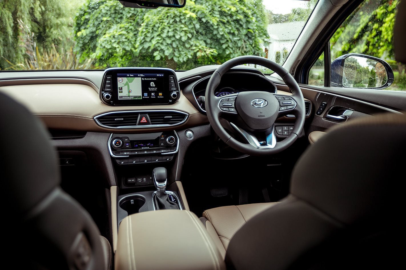 Hyundai Santa Fe Highlander Dash & Infotainment System