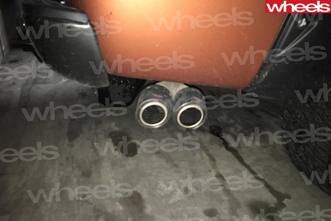 Tickford -Ford -Ranger -exhaust