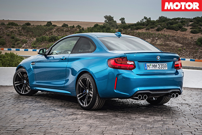 Bmw m2 rear