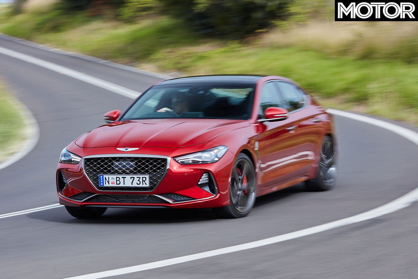 Hyundai Genesis G70 onroad