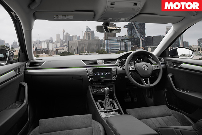 Skoda Superb interior