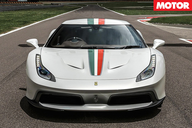 Ferrari 458 MM Speciale front
