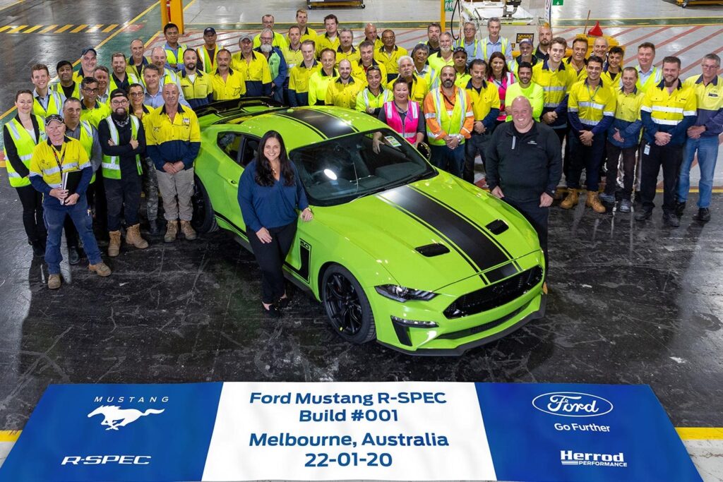 Ford Mustang R-Spec build #001